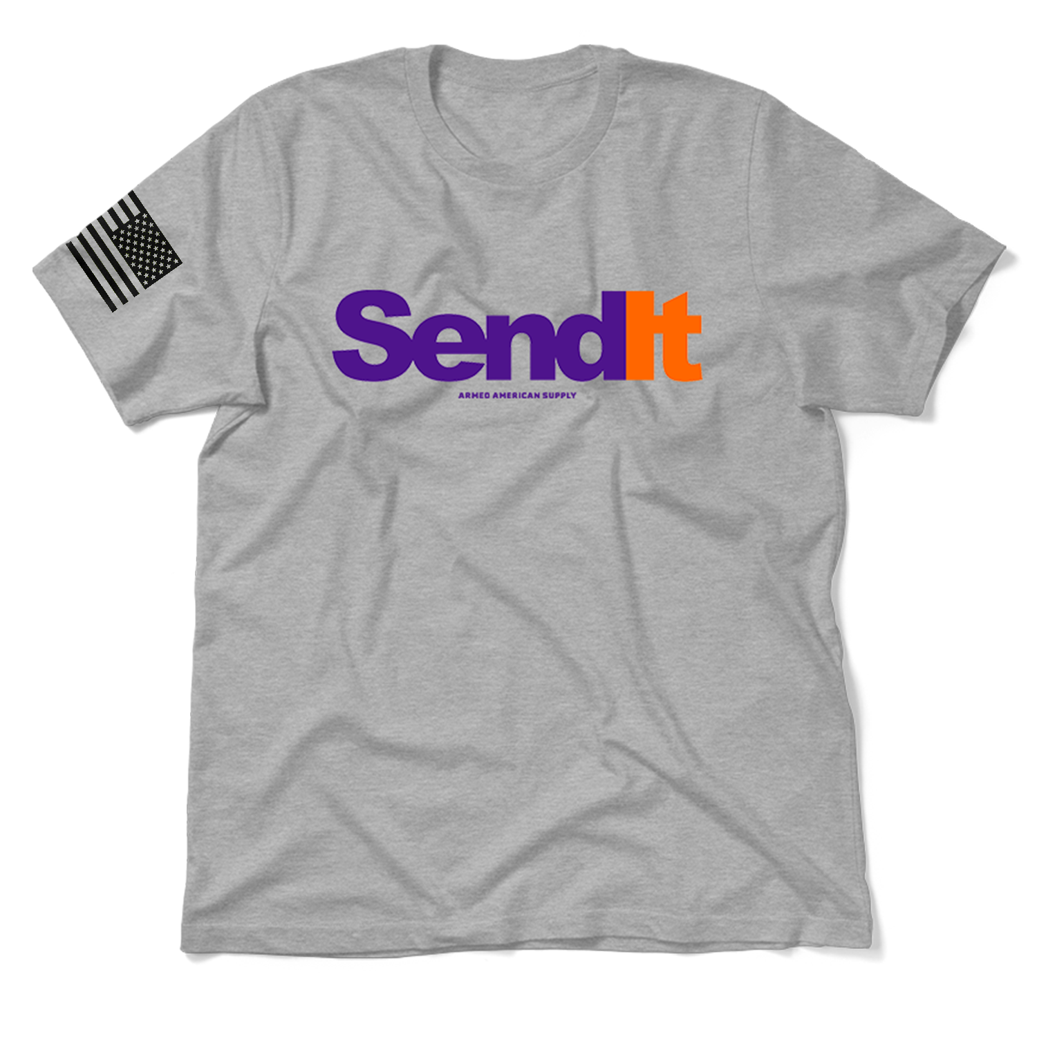 Send It - Heather Gray T-Shirt