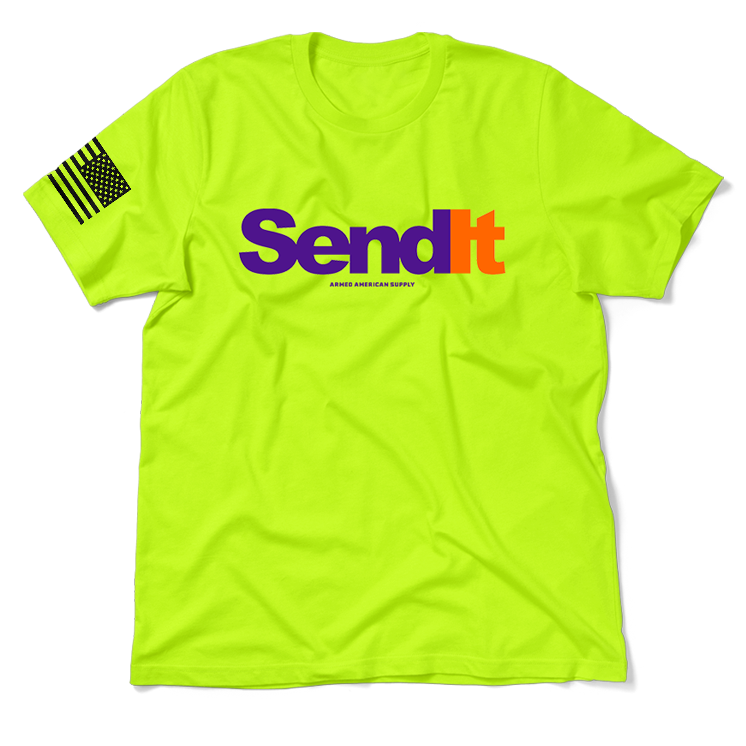 Send It - Safety Yellow T-Shirt