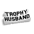 Trophy Husband Hard Hat Decal