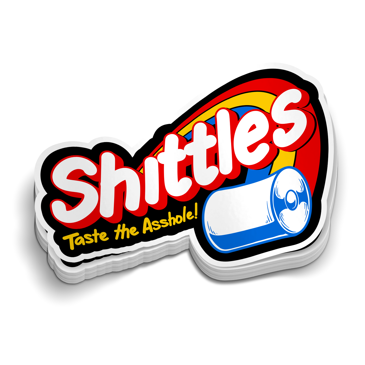 Shittles Hard Hat Decal