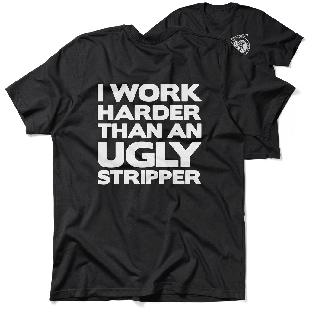 Work Harder - Safety Yellow T-Shirt