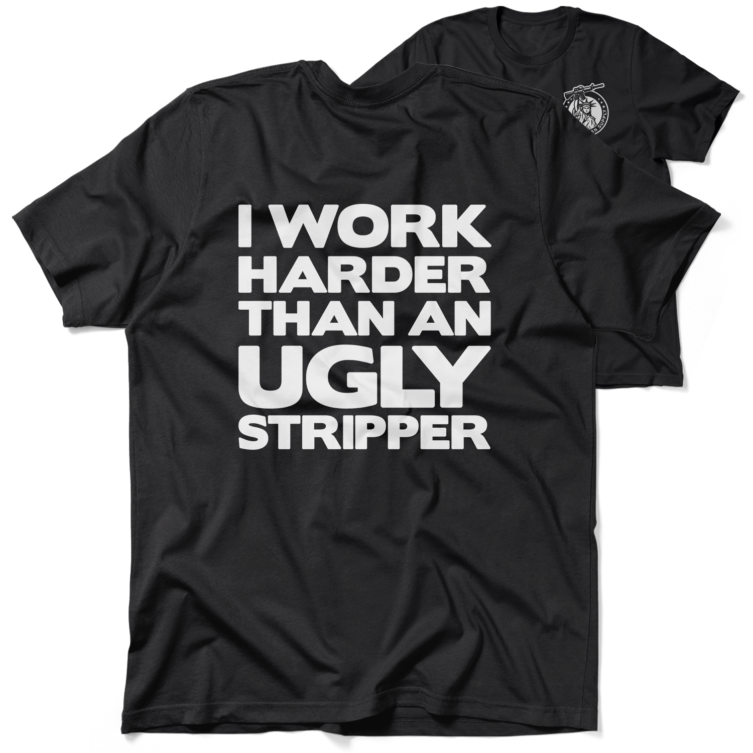 Work Harder - Safety Yellow T-Shirt