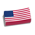 Old Glory Hard Hat Decal