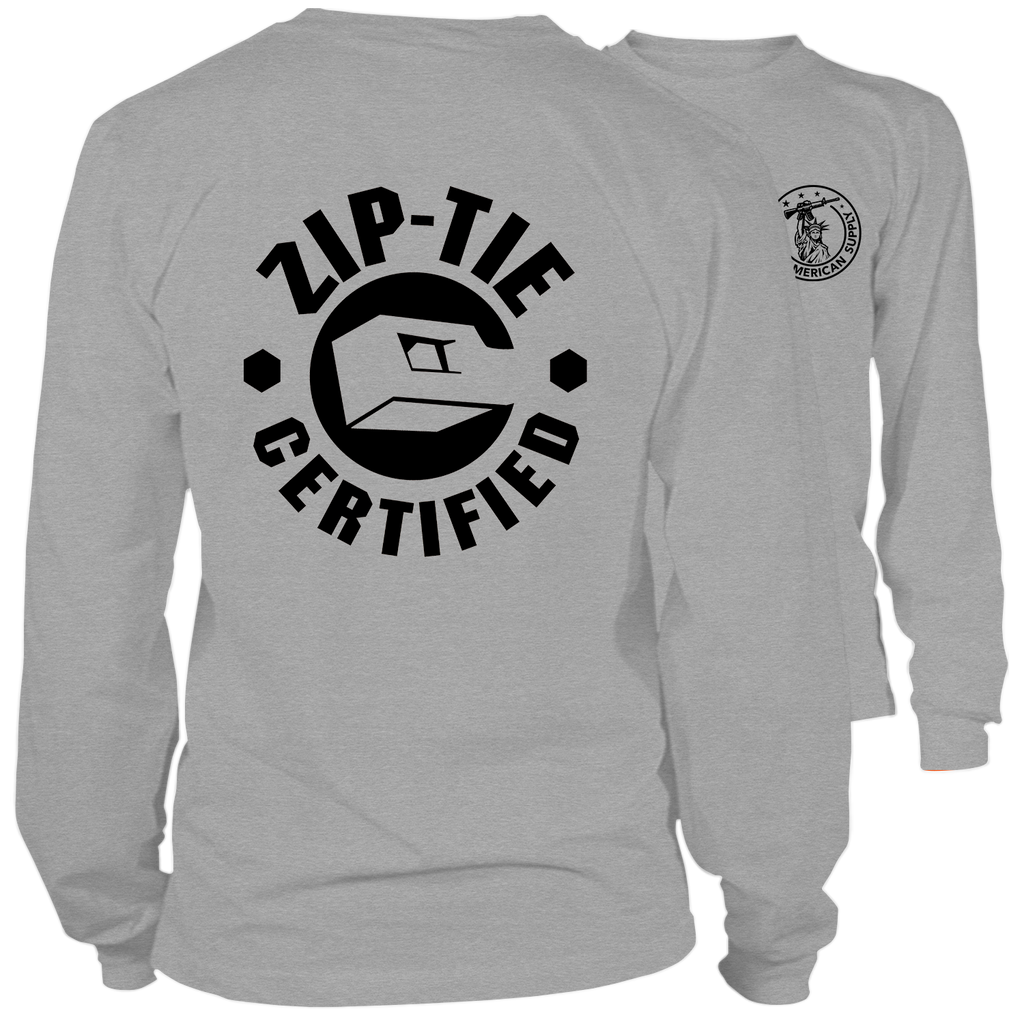 Zip Tie - Long Sleeve Hi-Vis T-Shirt