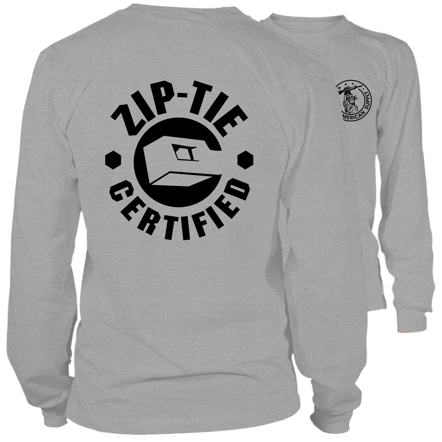 Zip Tie - Long Sleeve Hi-Vis T-Shirt