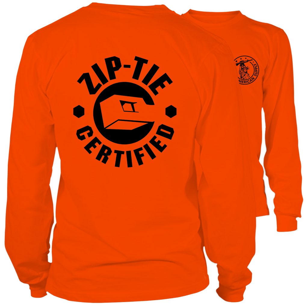 Zip Tie - Long Sleeve Hi-Vis T-Shirt