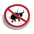 No Bull Hard Hat Decal