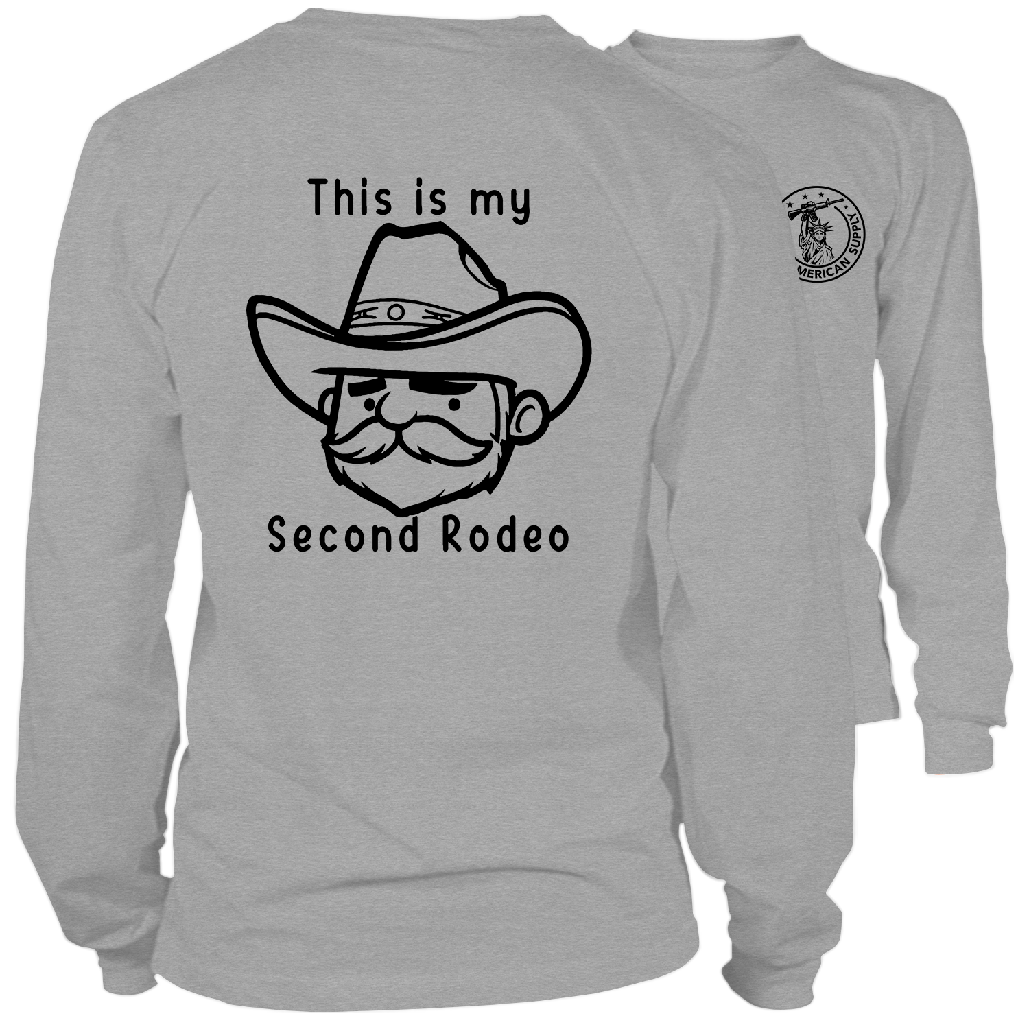 My Second Rodeo - Long Sleeve Safety Hi-Vis Shirt