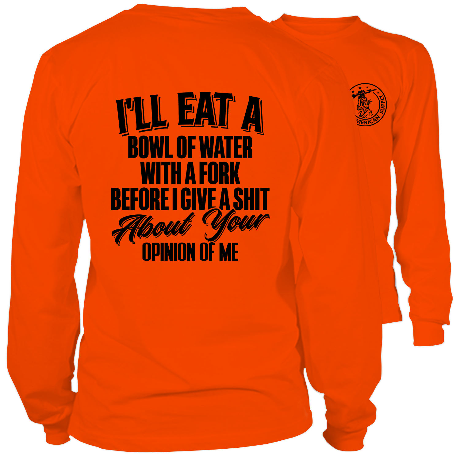 Opinion Of Me - Long Sleeve Safety Hi-Vis Hi-Vis
