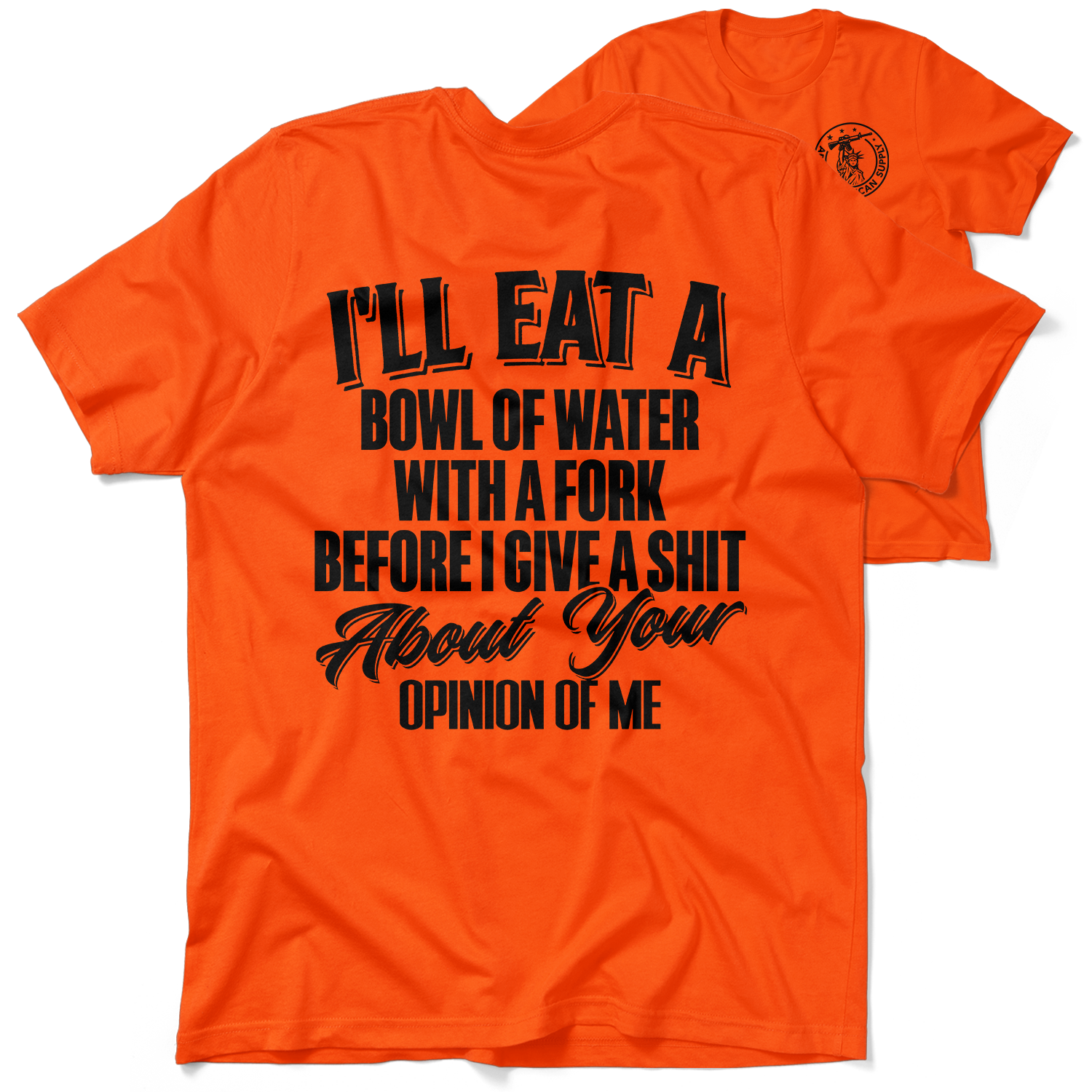 Opinion Of Me - Safety Hi-Vis T-Shirt