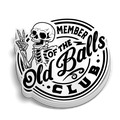 Old Balls Club - Hard Hat Decal