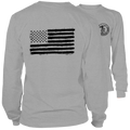 Old Glory- Long Sleeve Heather Gray