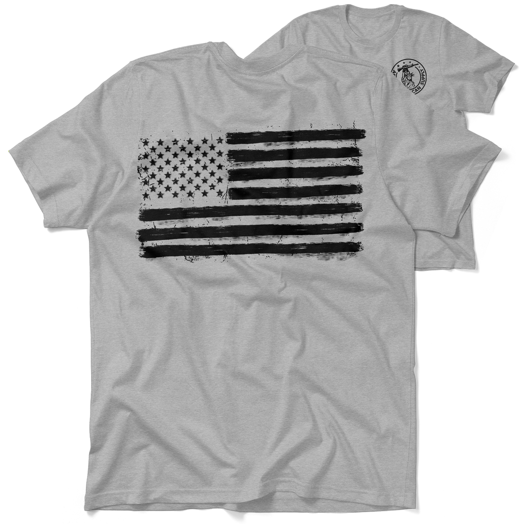 Old Glory - Safety Yellow Hi-Vis T-Shirt