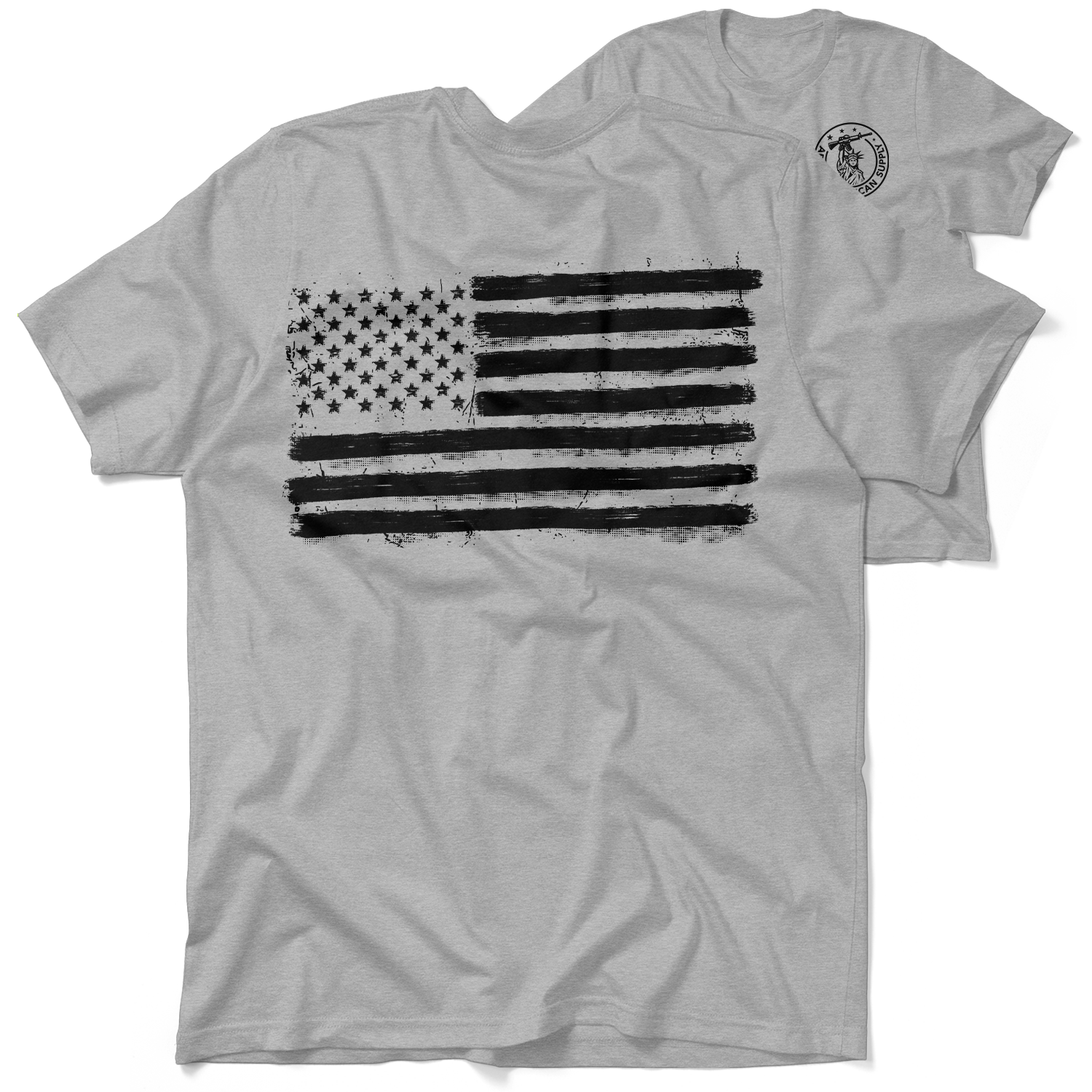 Old Glory - Safety Yellow Hi-Vis T-Shirt