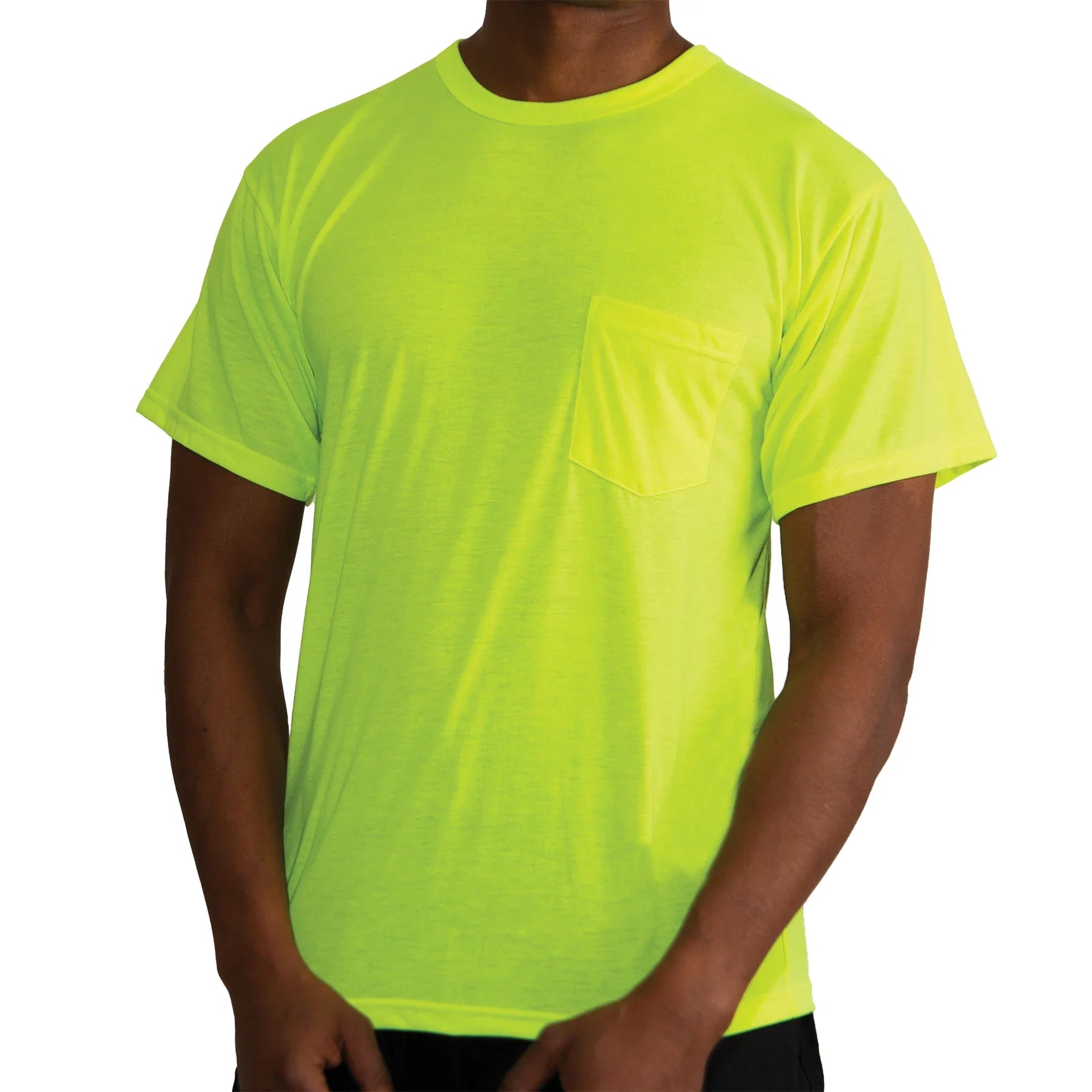 Rothco | Moisture Wicking Pocket T-Shirt - Safety Green
