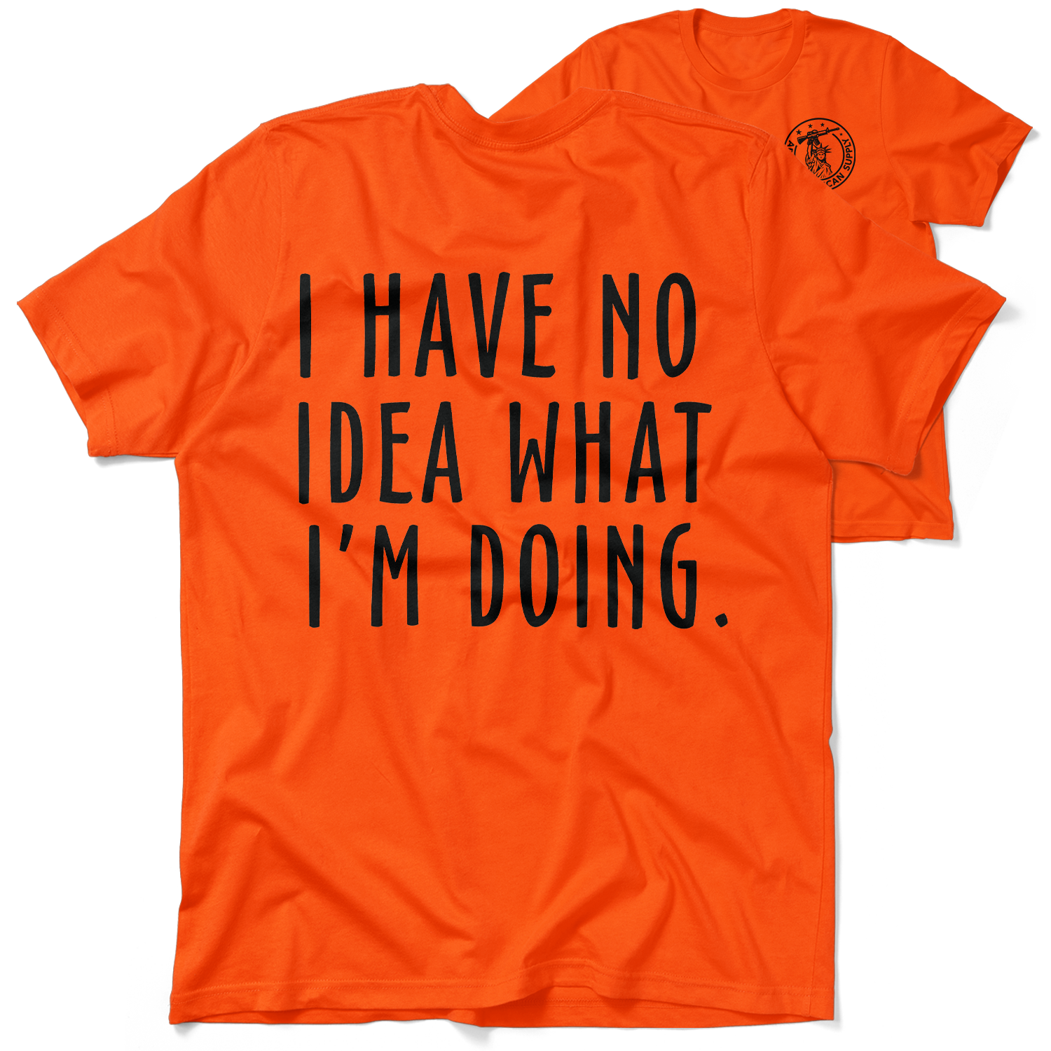 No Idea What I'm Doing - Safety Yellow Hi-Vis T-Shirt