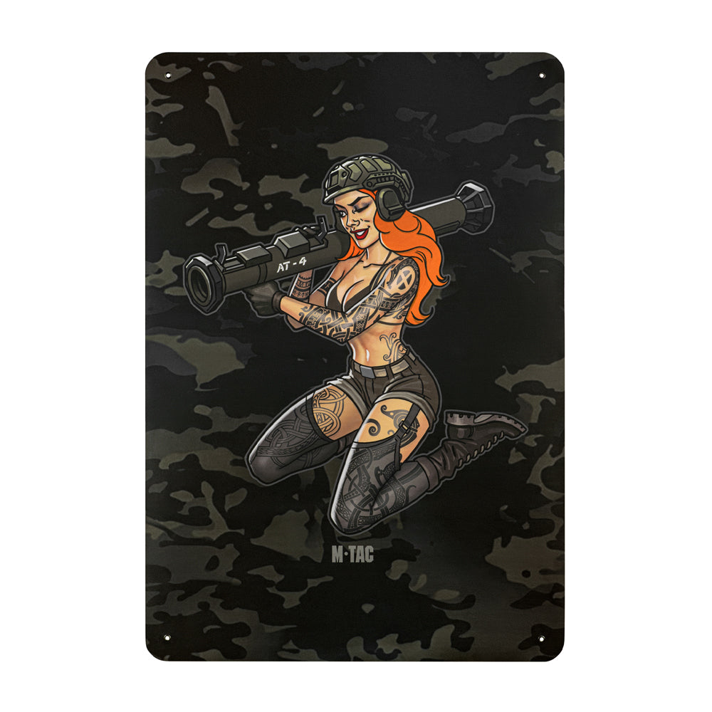 M-Tac Patch Panel Tactical Girl AT-4 900×1300