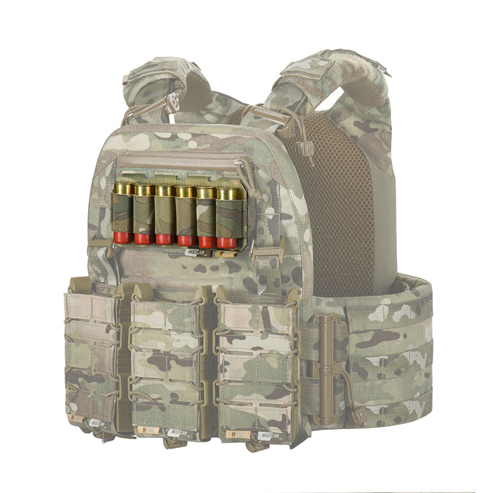 M-Tac Shotgun Shell Holder Horizontal Laser Cut MOLLE (12 Gauge)