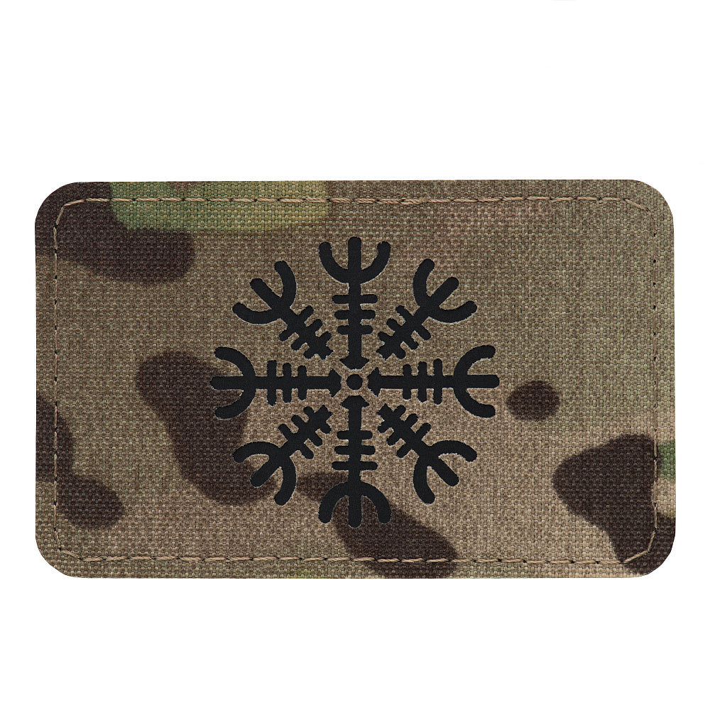 M-Tac Patch Helmet of Terror Horizontal Laser Cut