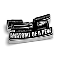 Anatomy Of A Pew Decal