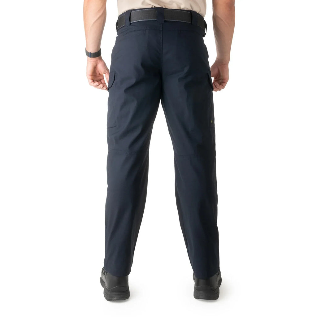 First Tactical | V2 Tactical Pants – Navy - Men's Micro Ripstop Fabric, Double-Dyed for Color-Fastness, DWR Water Repellent Finish