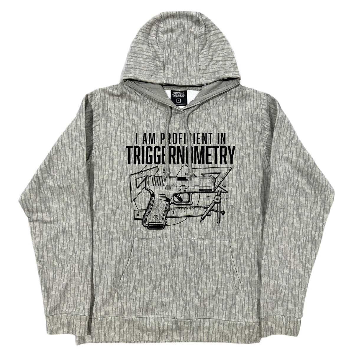 I Am Proficient In Triggernometry (Front Print)