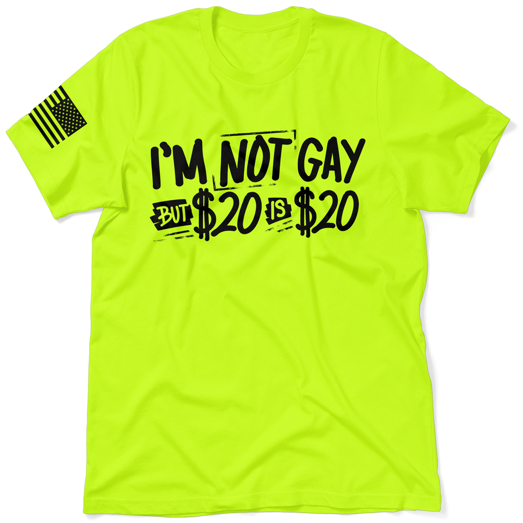 I'm Not Gay - Safety Orange T-Shirt