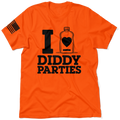 I Love Did*y Parties - Safety Orange Hi-Vis Workwear