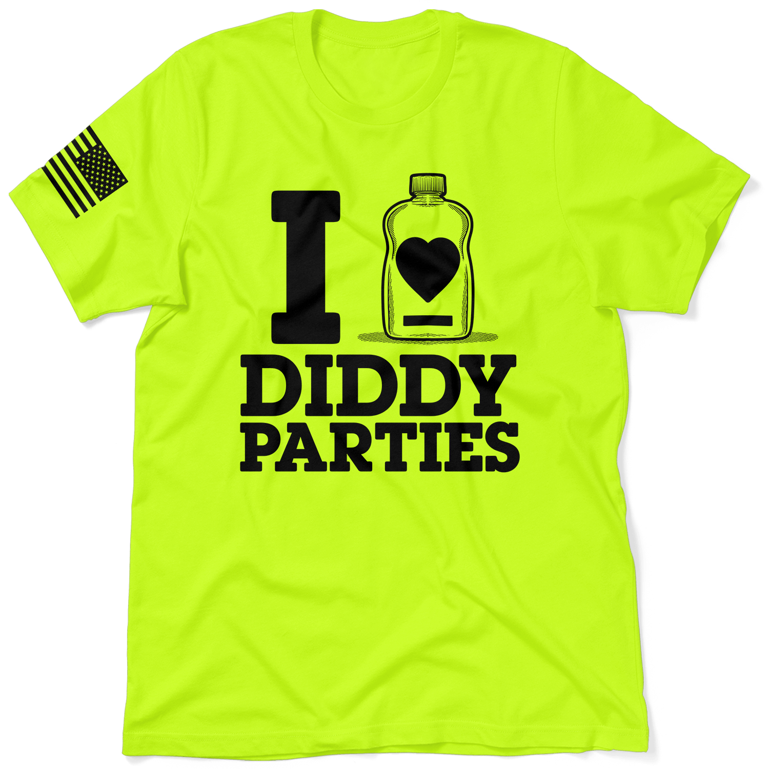 I Love Did*y Parties - Heather Gray T-Shirt