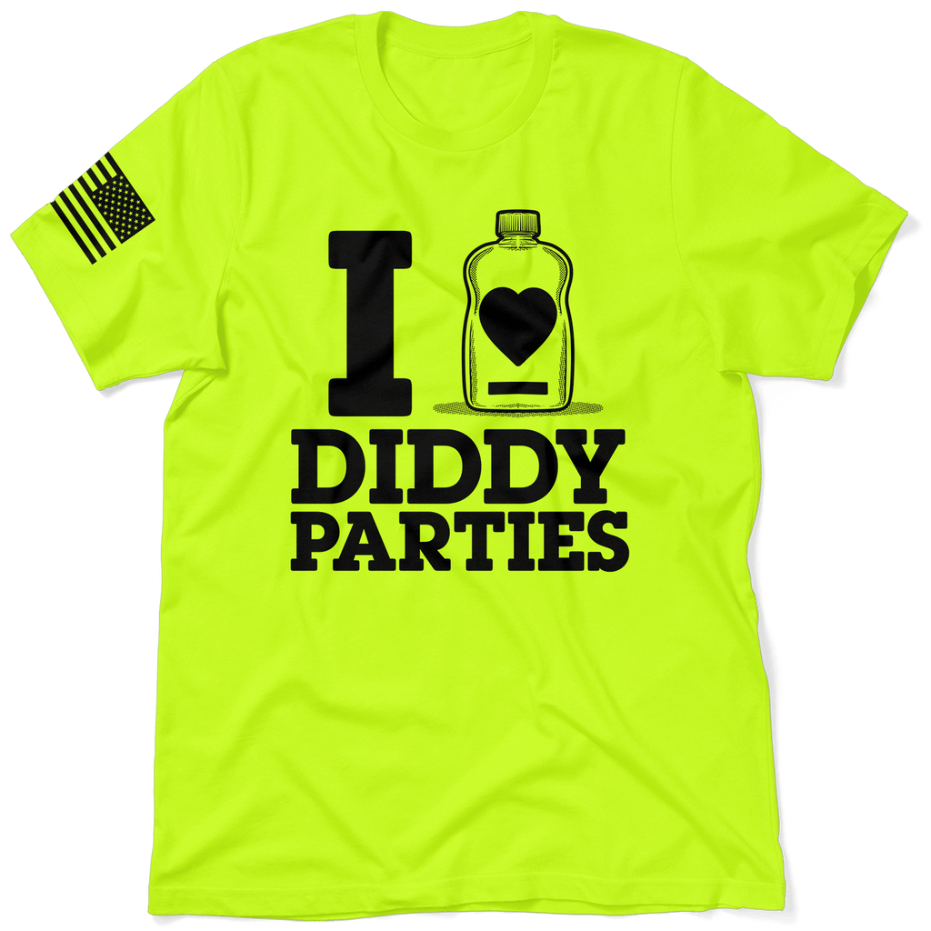 I Love Did*y Parties - Heather Gray T-Shirt