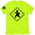 Fatty Crossing - Safety Yellow T-Shirt