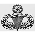 U.S. Army Decal - 4" x 3.5" - Master Parachutist Badge