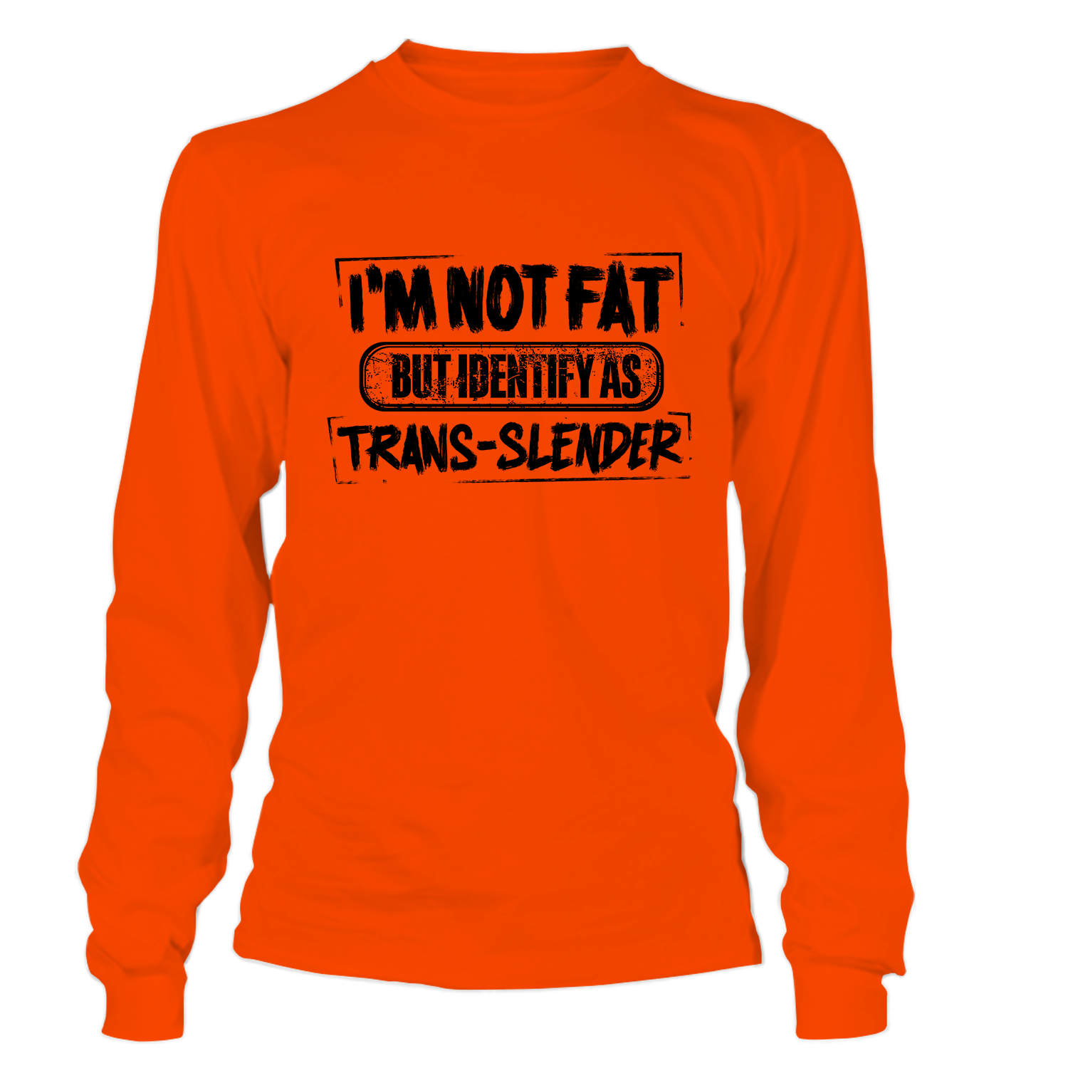 TransSlender - Long Sleeve Safety Yellow Hi-Vis T-Shirt