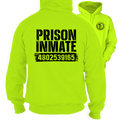 Prison Inmate - Safety Yellow Hi-Vis Hoodie Workwear
