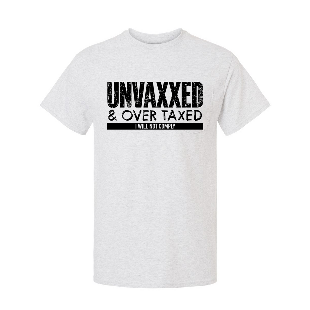 Over Taxxed - Safety Yellow Hi-Vis T-Shirt