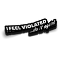 Violated - Hard Hat Decal