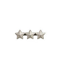 US Army Star 3/16 Triple Silver Ribbon Device