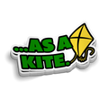 As A Kite Hard Hat Decal