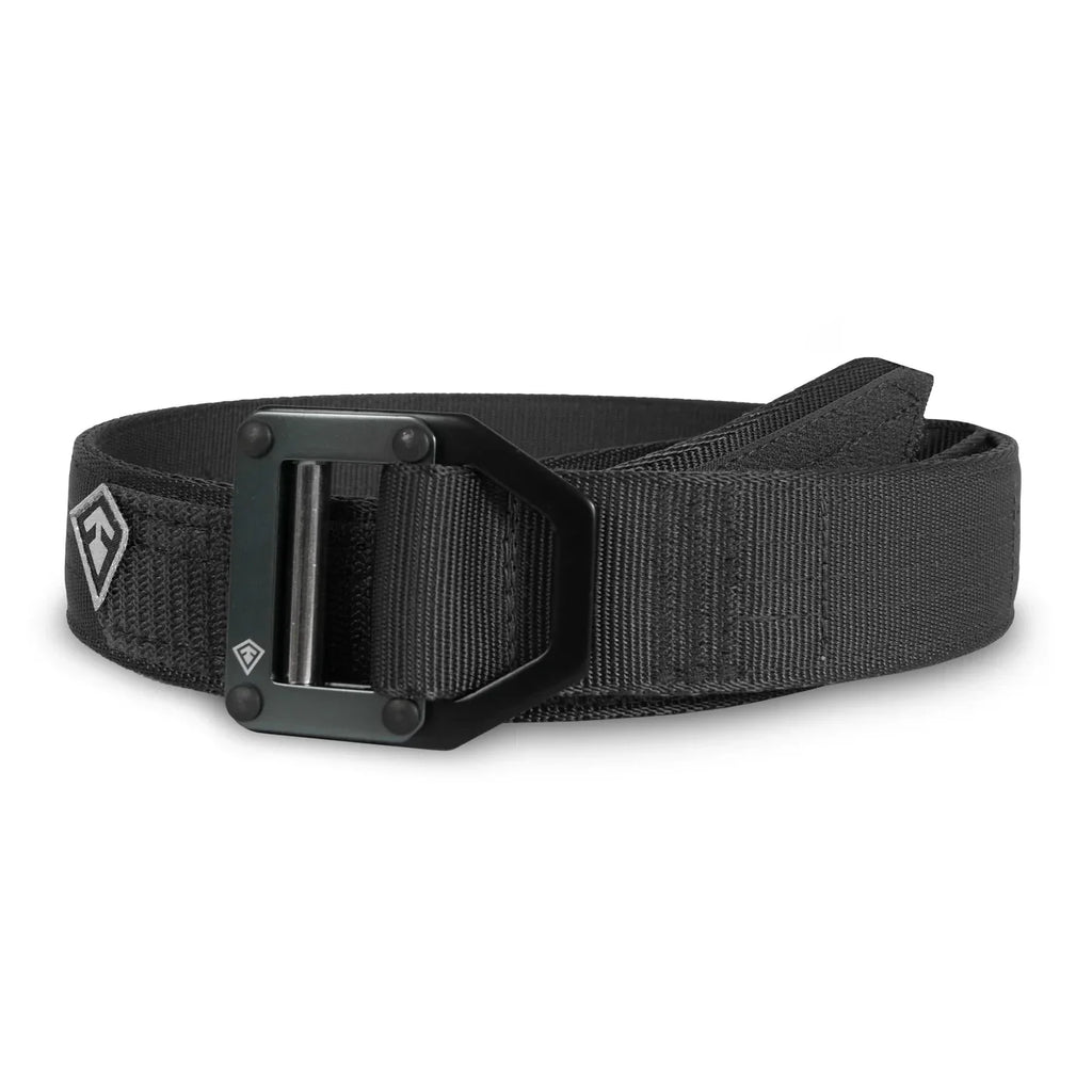 First Tactical 1.5" Tactical Belt – Dual-Layer Nylon Webbing, Riveted Aluminum/Steel Buckle, 2,000 lbs Direct Pull Strength