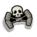 Off Road Skull Hard Hat Decal