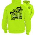 Blue Collar George - Big Operator - Safety Hi-Vis Hoodie