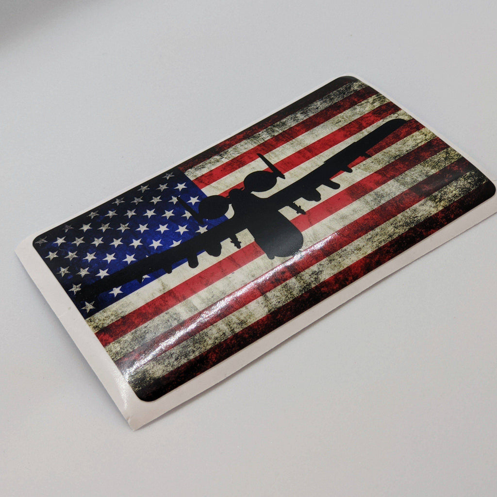 A-10 Warthog - American Flag Decal