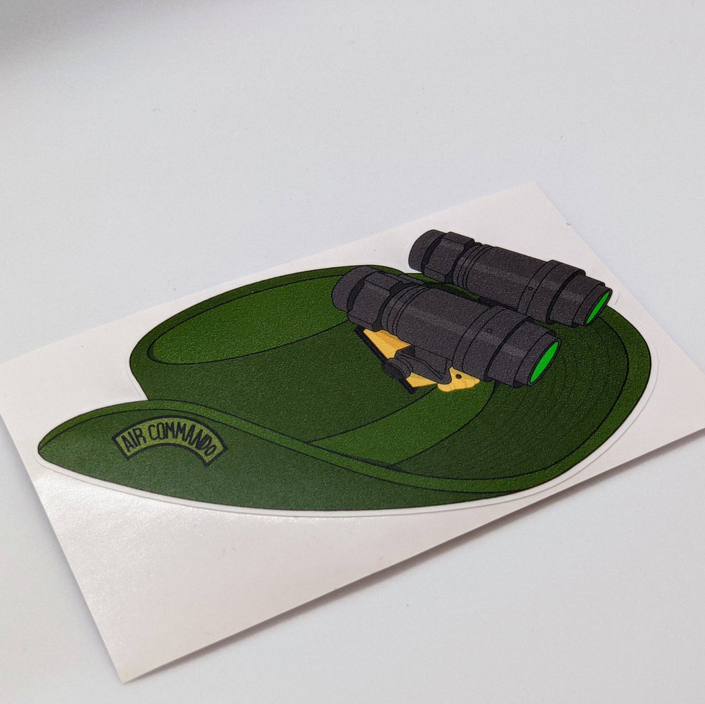 Air Commando Bush Hat - Relevant Tomorrow - Decal