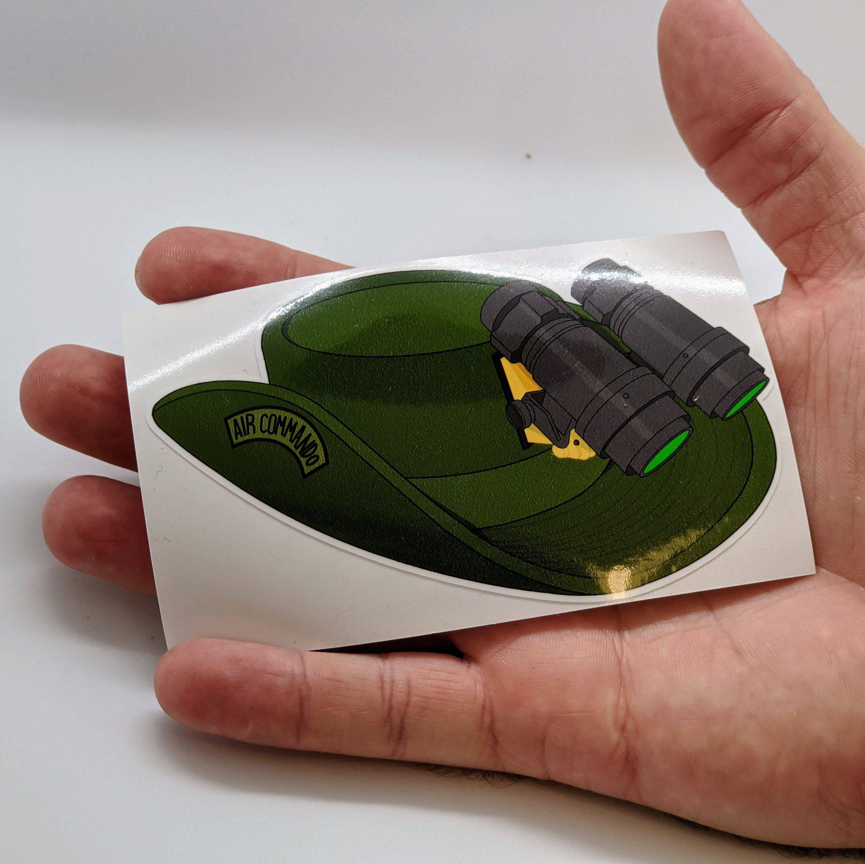 Air Commando Bush Hat - Relevant Tomorrow - Decal