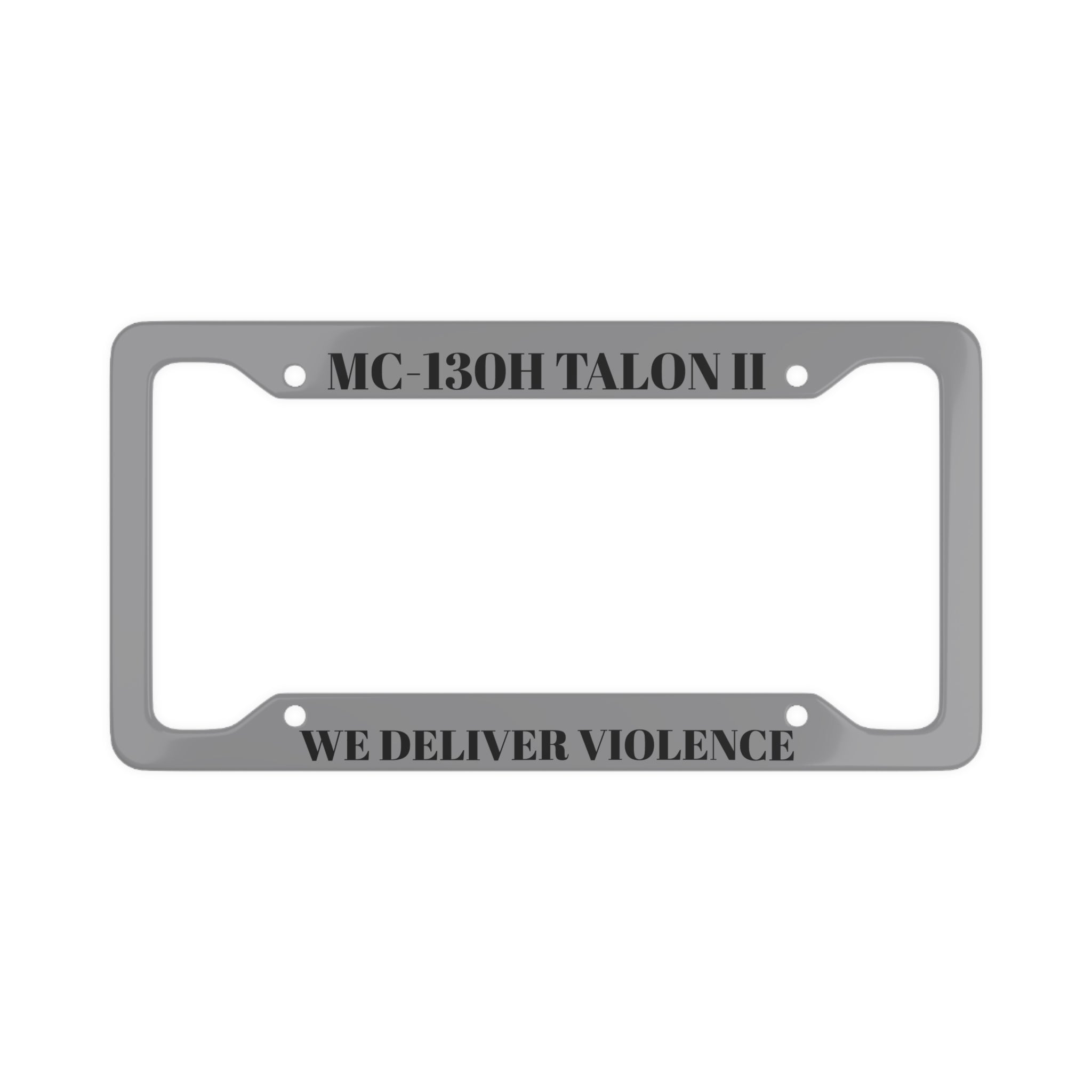 MC-130H LICENSE PLATE FRAME V2
