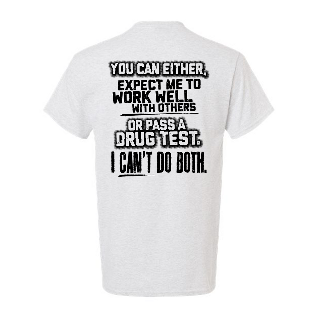 I Can't Do Both - Safety Yellow T-Shirt