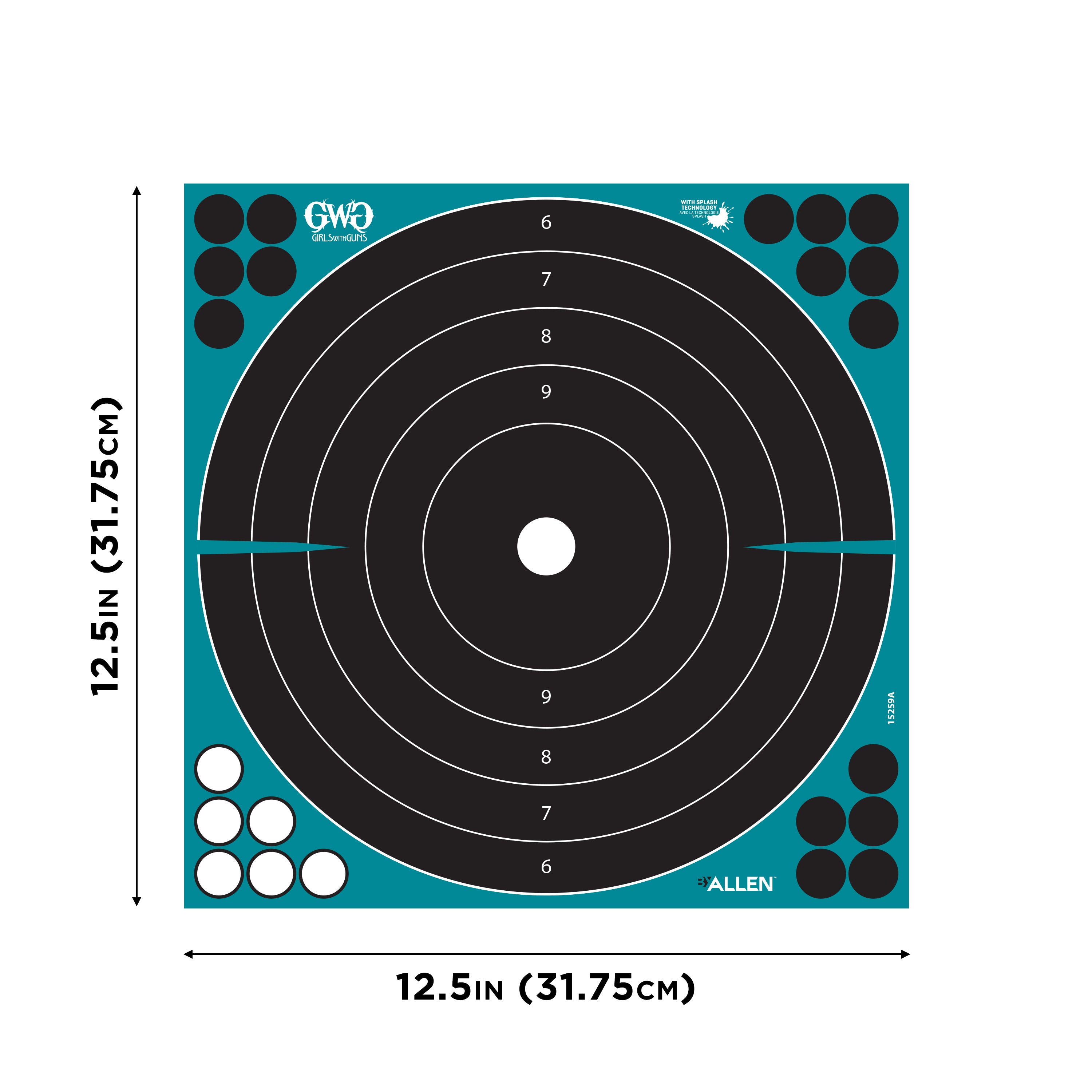 Bullseye Shooting Target