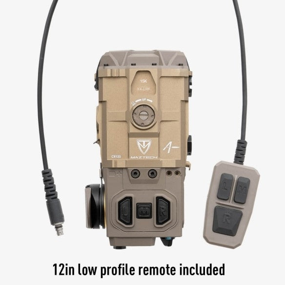Maztech X4-LRF Gen 2 - Improved Up to 16,400 Yards Ranging & Ballistic Solver - Enhanced Laser Precision
