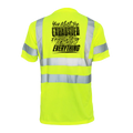 Exhausted - Reflective Safety T-Shirt