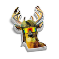 Buck Mullet Hard Hat Decal